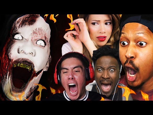 THE MOST JUMPSCARES EVER. | Devour w/ @Gloom, @thekubzscouts & @POiiSED