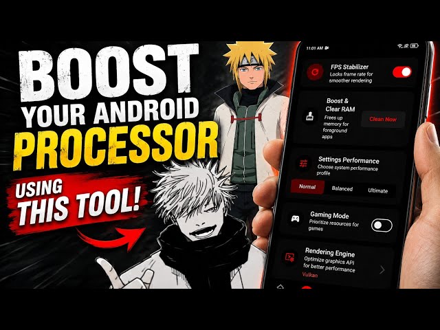 How I Made My Android PROCESSOR Perform Better Using THIS Tool!