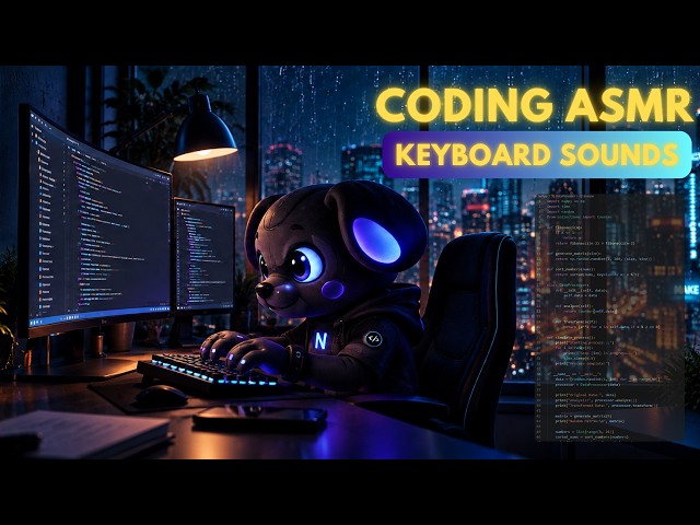 Coding ASMR UI Design | Animated 3D Cards