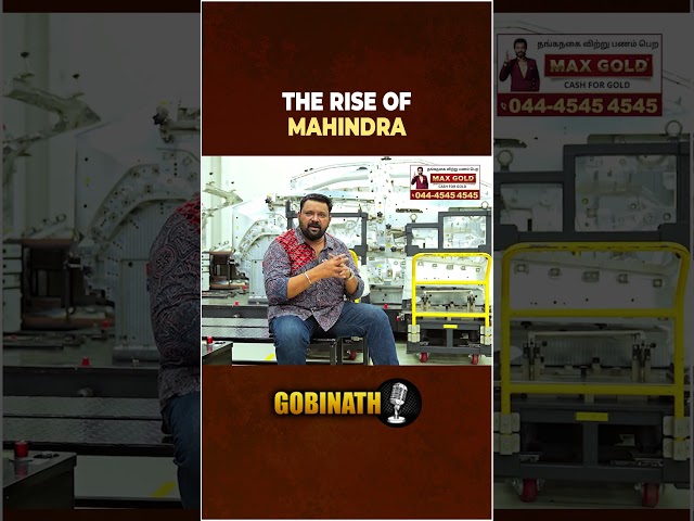 From Jeep Assembly to Tractors & SUVs | The Incredible Story of Mahindra | Gobinath #shorts