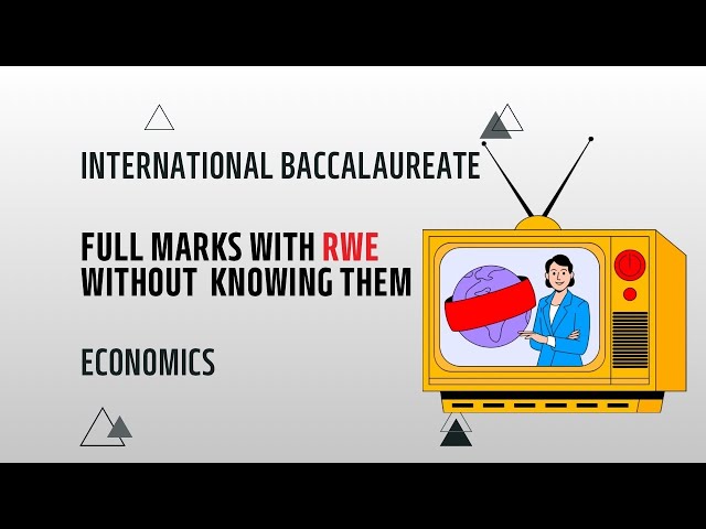 Real World Examples in IB Economics Paper 1