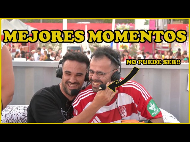 BEST MOMENTS of ILLOJUAN, ANDRÉS, SPOK, LOLA INDIGO at the GRANADA FAIR! 😂😂😂