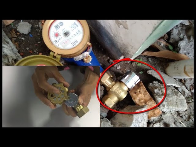 HATI HATI!!!!!!! INI  ALAT PEMUTUS ALIRAN AIR DARI  PDAM/kunci magnetik