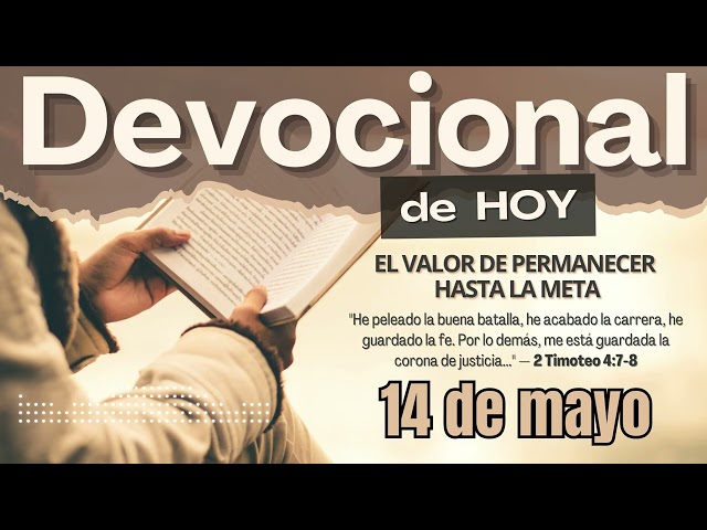 Today's Devotional | May 14, 2026 | Adan Vicente