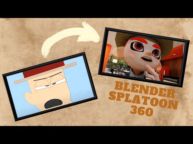 Can I Get Uhhh... 360 [Blender Splatoon Animation]