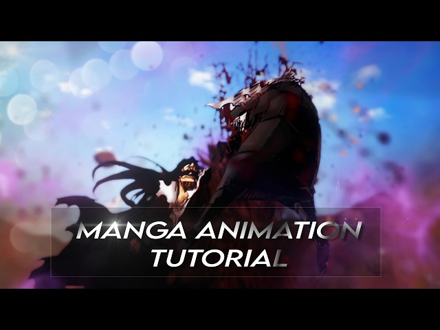 Manga Animation and Compositing // After Effect advanced tutorial