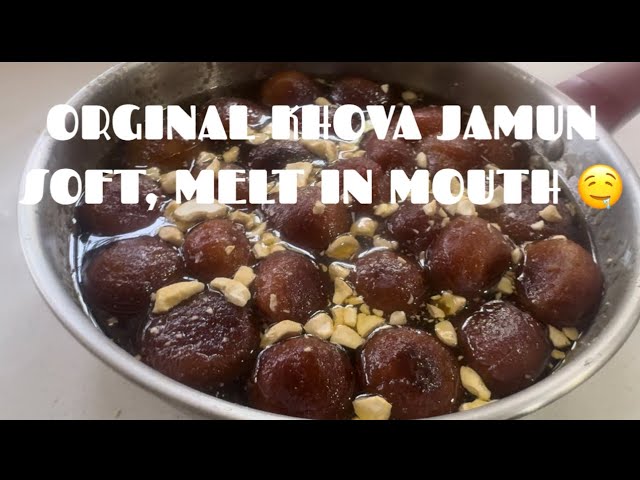 Original Khova Jamun Recipe You’ll Regret Not Trying! | Soft, Melt-in-Mouth Sweet in Minutes!