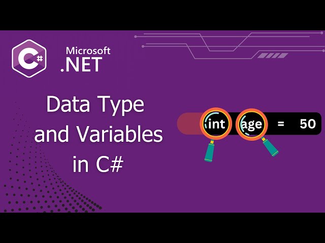 C# Data Types and Variables Explained in detail