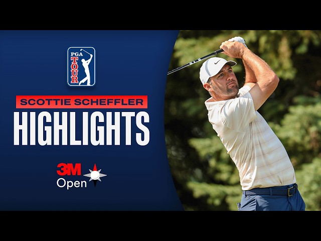 Scottie Scheffler firma una tarjeta de 65 golpes sin bogeys | Ronda 1 | 3M Open | 2026