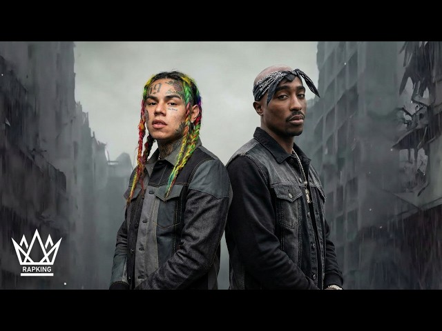 6IX9INE & 2Pac - BROKEN DREAMS ft. Akon, Eminem (RapKing Music Video)