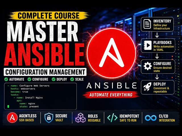 Learn Ansible by Building Real Infrastructure | Complete DevOps Tutorial