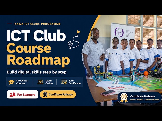 ICT Club Course Roadmap | 8 Practical Online Courses for Learners