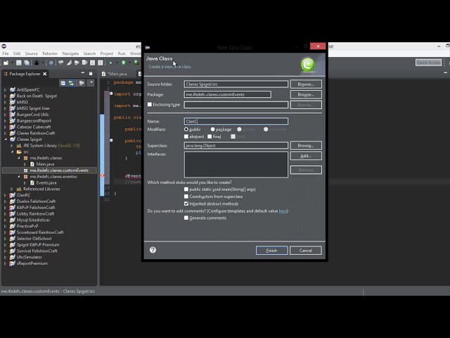 [Speed Code] Clans Plugin | Part 1 | Spigot/Bukkit