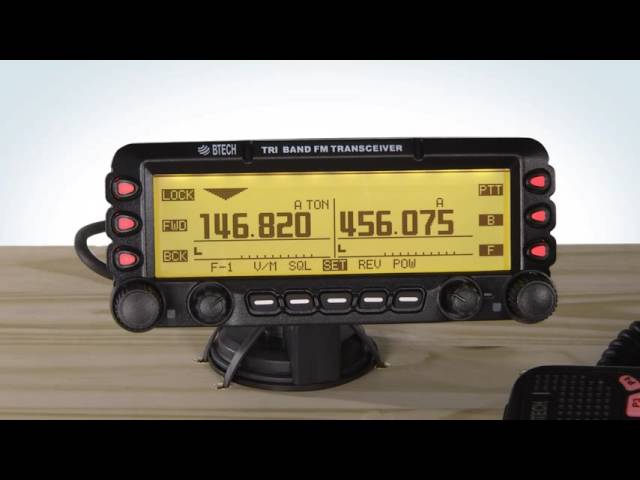 BTECH UV-50X3 Mobile Front-Panel (Manual) Programming Tutorial