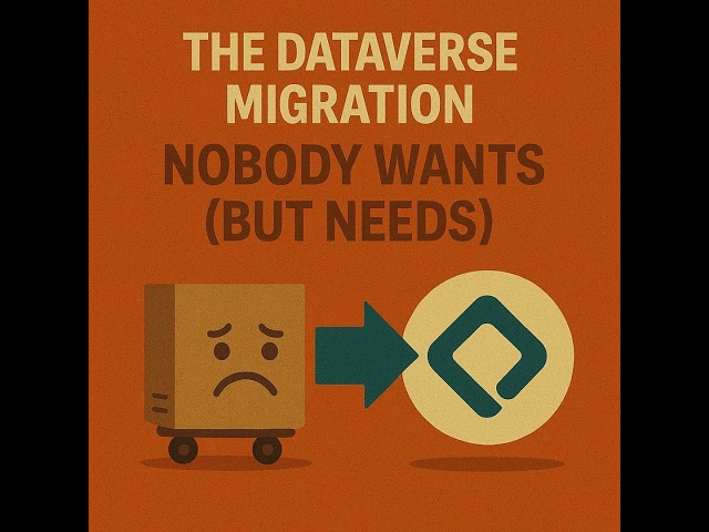 The Dataverse Migration Nobody Wants (But Needs): SharePoint Lists vs Dataverse vs SQL, Costs, Li...