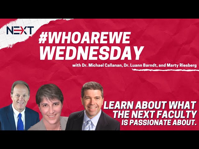 What Are Our Faculty Members Passionate About?