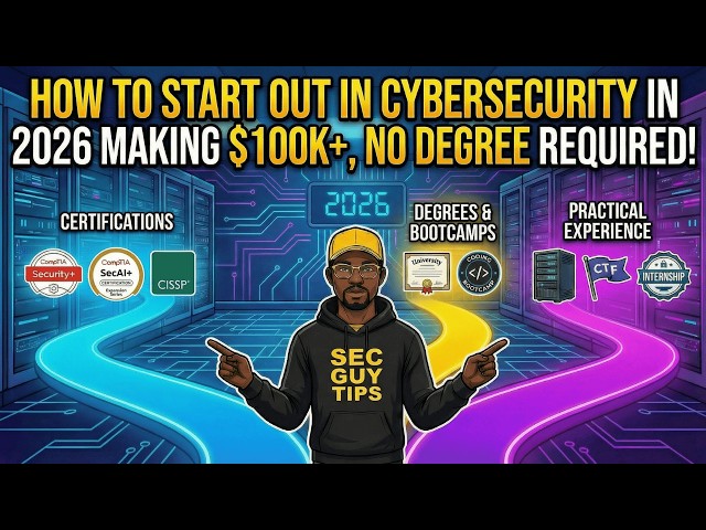 Cybersecurity Careers in 2026: The $100K Path (No Degree Required)