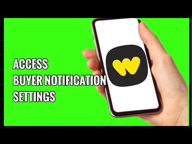 How to Access Buyer Notification Settings on Whatnot 