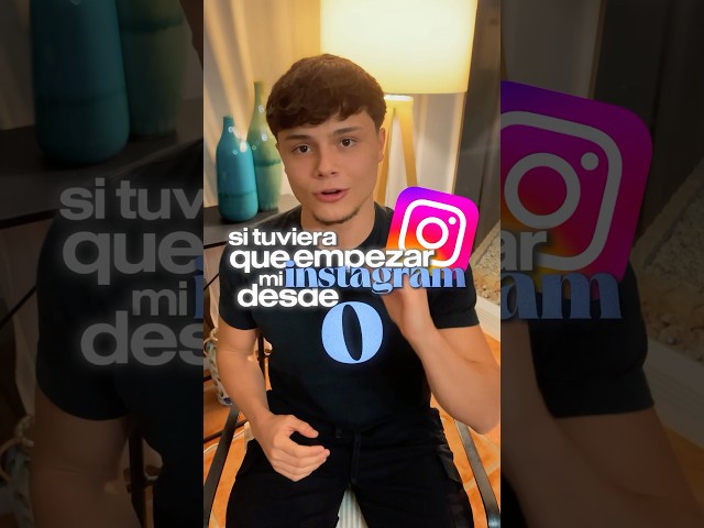 Así empezaría mi instagram desde 0 #marcapersonal #negocios #emprendimiento