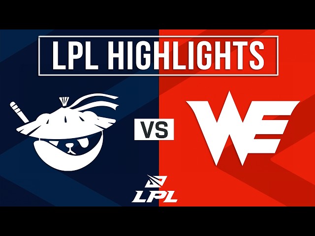 AL vs WE Highlights ALL GAMES | LPL 2026 Split 2 Playoffs | Anyone’s Legend vs Team WE