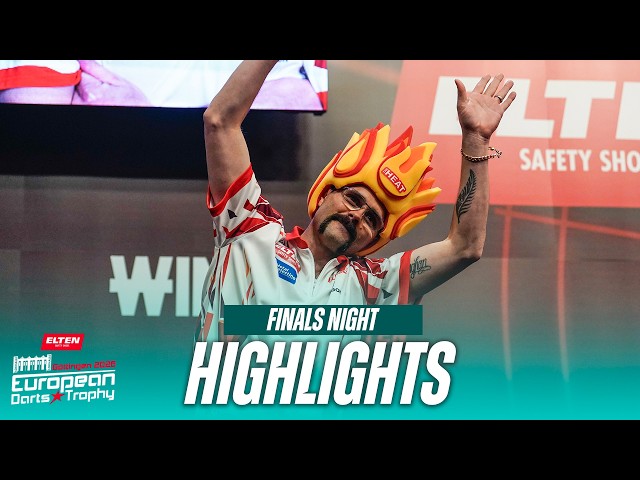 A RAMPANT WINNER 😳 | 2026 European Darts Trophy | Finals Night Highlights