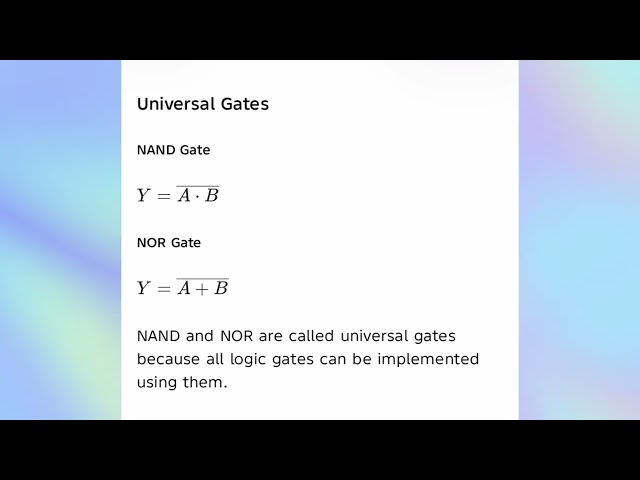 PH25C03 UNIT 2 Binary Coded Decimal (BCD) Code, Logic Gates and Exclusive-OR (XOR) Gate