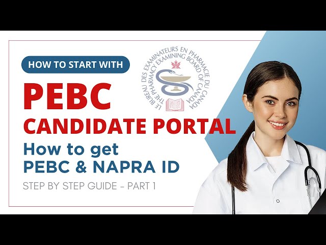 How to start on PEBC portal | Documents Evaluation PEBC & NAPRA ID | ECA report #pebc