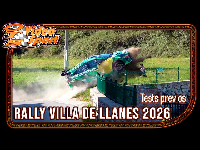 TEST Rallye Villa de Llanes 2026 | Big Crash & Full Attack  @OTSVideoSport