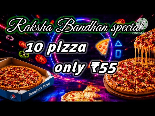 10 pizza only ₹55||Domino's coupon code today|Domino's coupon code|special coupon code