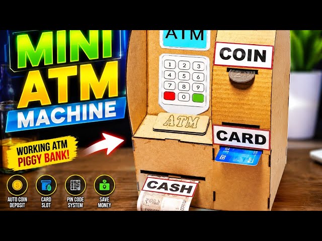 DIY ATM machine full how to make #viral#kit#ATM#Machine@thersindustriesexperiment 