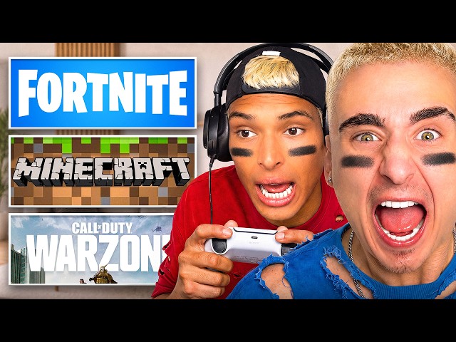 NOT ENDING STREAM UNTIL WE BEAT EVERY GAME ft. Marlon