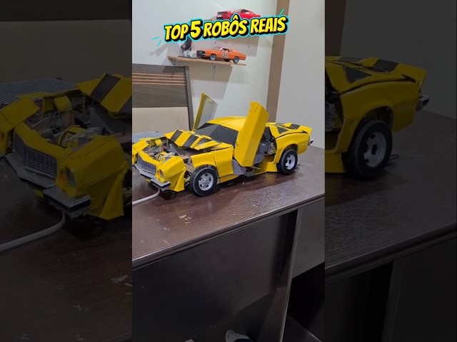 Top 5 Robôs Feitos em Casa #transformers  #transformerstoys #tecnologia #impressão3d #maker