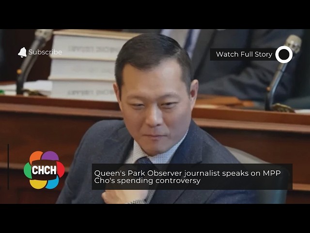 Periodista del Queen's Park Observer habla sobre la controversia de gastos del MPP Cho