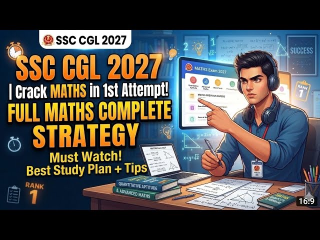 SSC CGL 2027 MATH PREPARTION ....