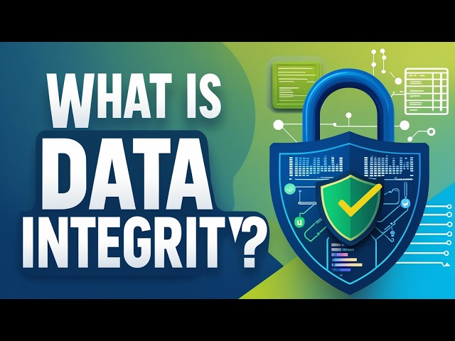 What is Data Integrity?#DataIntegrity #CyberSecurity #DigitalSecurity #DataManagement #TechExplained