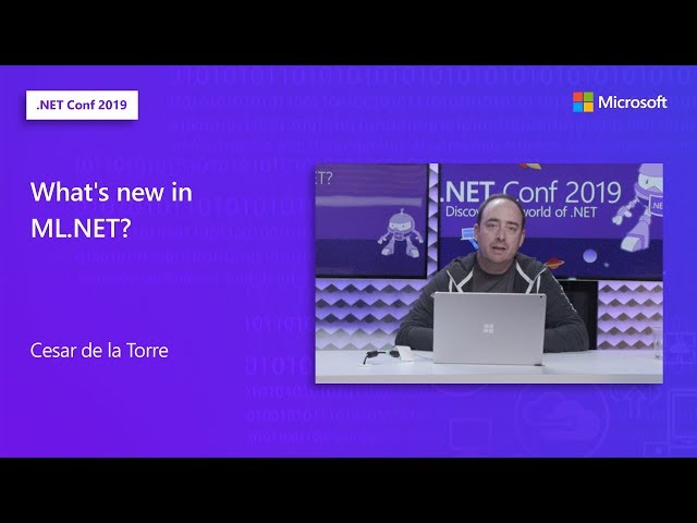 What's new in ML.NET?