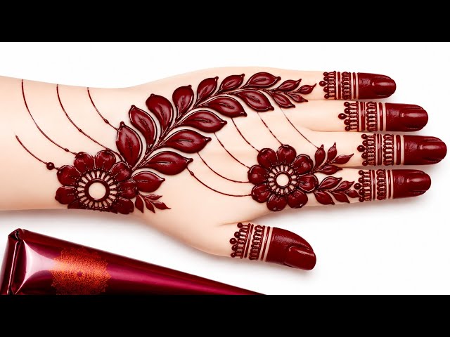 Very Simple Unique Style Mehndi Design For Back Hand | New Easy Mehndi Design 2026 | Mehandi Designs