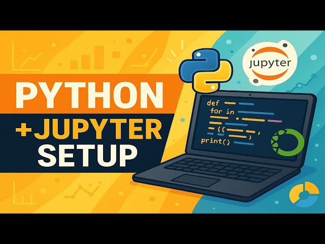 Set Up Python for Data Analysis | Install Anaconda, Jupyter Notebook & VS Code #dataanalysis #python