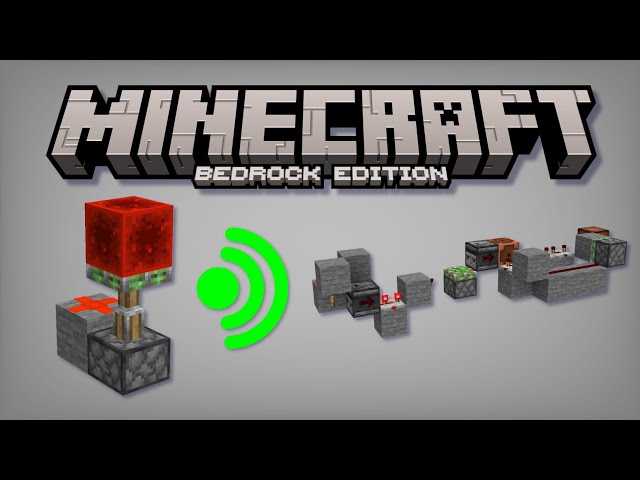 Wireless Redstone in Bedrock