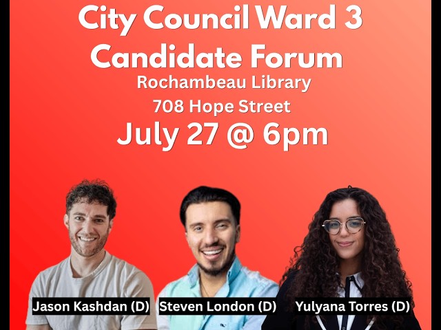 Ward 3 Candidate Forum