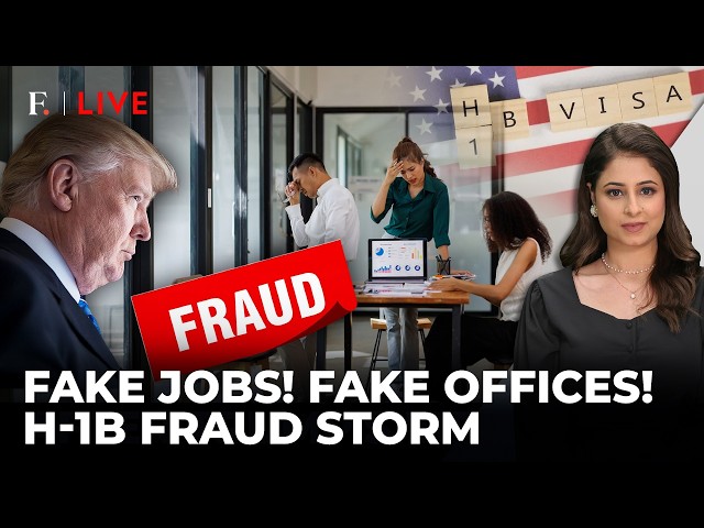 'US Visa Is Not...': Trump Hunts H-1B 'Cheats', Cracks Down On 'Ghost Offices' | Firstpost Live