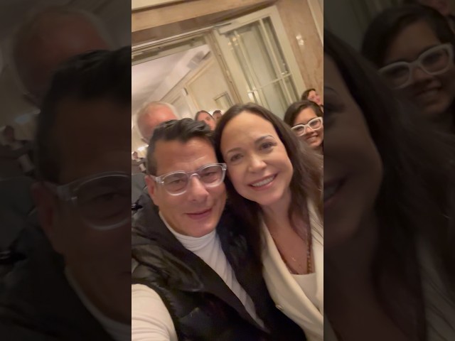 I was able to borrow a few words from María Corina for the Venezuelan people…