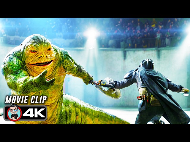 Rotta The Hutt Vs Din Djarin Scene | STAR WARS: THE MANDALORIAN AND GROGU (2026) Movie CLIP 4K