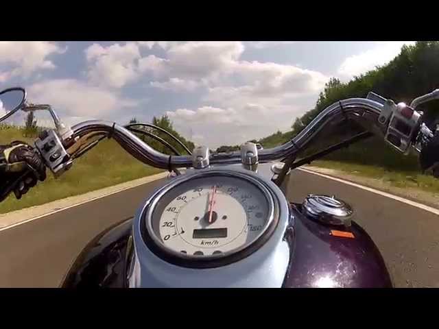 Yamaha XVS 1100 DragStar - GoPro HD 2 - Egy kis kör