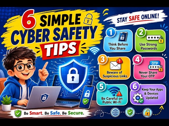 Be Cyber Smart! 6 Rules to Protect Yourself Online