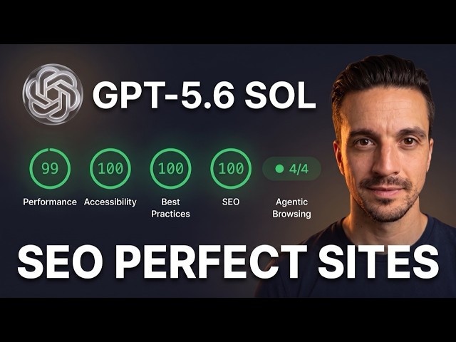 I built a 99% SEO Website in 25 minutes (GPT Codex 5.6 SOL)