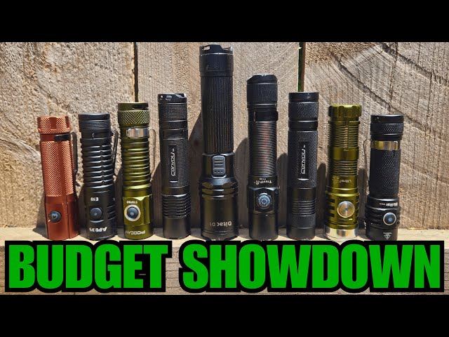 Best Budget 18650 Flashlight 2025 - 9 under $25 Tested