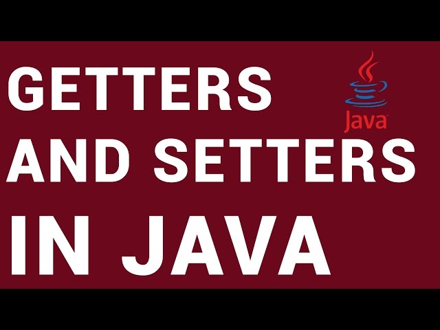 Object Oriented Programming in Java-Using Getters and Setters in Java with intellij idea - 11