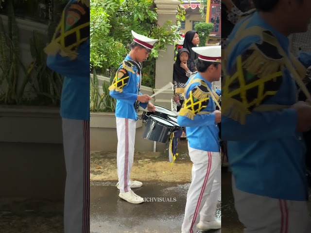 AKSI KETUKAN CEPAT QUARTOM MB CHONDRO #shorts #drumband #marchingband #quarto