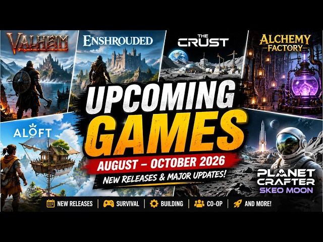 Upcoming Games You NEED to Play!